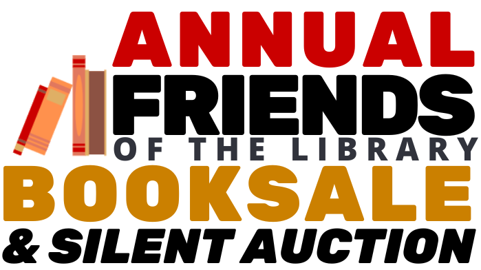 Annual Friends of the Library Book Sale & Silent Auction Logo